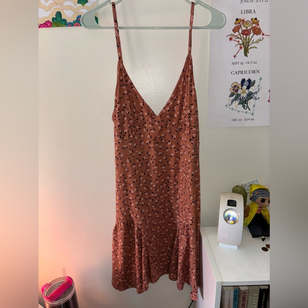 Floral V-Neck Dress